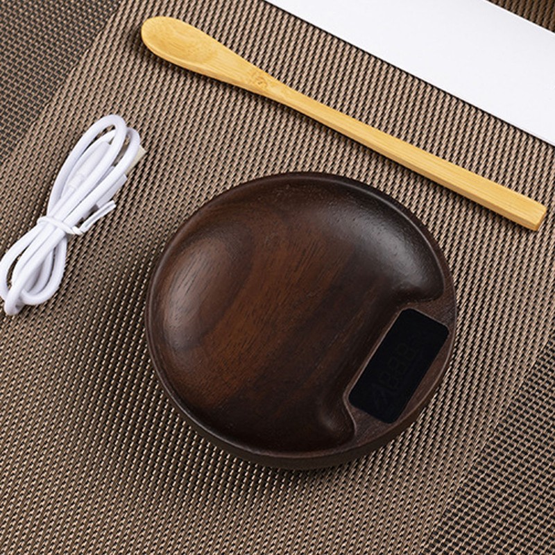 Tea Weighing Scale Wooden 0.1g Accuracy 0.1g to 100g Range