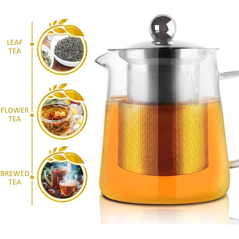 Creative Teapot Fits One Person with Heat Resistant Stainless Steel