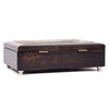 Wings of Gold Loved One Watching Burlwood Jewelry Music Box