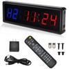 KTZON Gym Clock Timer for Home with Remote, 1.5" 1.8"