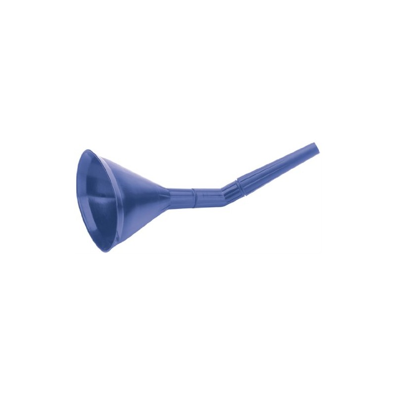 Draper 69674 Funnel with Detachable Offset Neck, Black