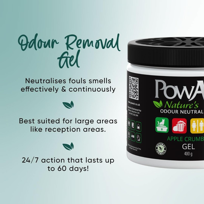 PowAir Gel Natural Odour Neutraliser - Passion Fruit Fragrance -
