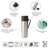Brabantia - Make & Take Insulated Flask with Belt-Clip, Keeps