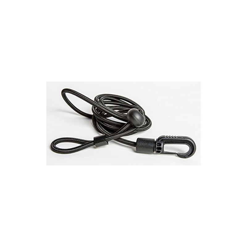 H2o Kayaks Black Heavy Duty Monoflex ™Shock Cord Paddle/Rod Leash
