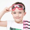 COMLZD Children's Safety Glasses for Nerf Games Shockproof Lenses Anti-Fog