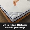 Foboull Mattress Slide Stopper and Gripper,Slip Mattress Grip Pads,Mattress Nonslip