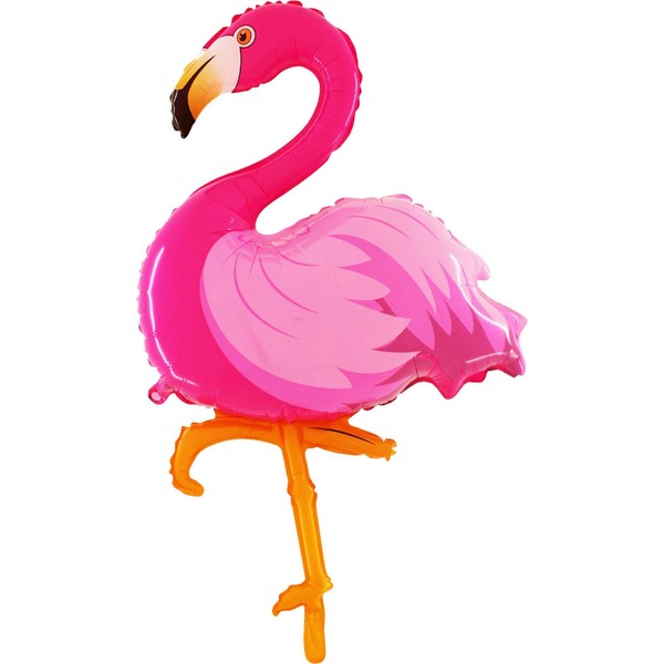 Toyland® 88 cm (35") Party-Rosa-Flamingo-Ballon - Partydekoration