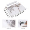 CRE8TIVE White Marble Contact Paper Brown Grey White Peel and