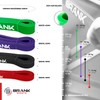 BRANK SPORTS Elastic Purple Band for Sports, Strength Training and
