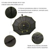 Kalolary Extra Large Golf Umbrella Folding Umbrella Rainproof Compact Black