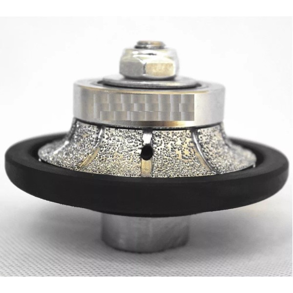 Roxx Tools 1 Inch (25 mm) Demi-Bullnose Roundover Diamond Hand