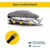 Seal Skin Covers Boat Cover Tie Down Straps 12-Pack with