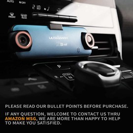 UltraDash Z3+ Standard Edition - Dual Lens Dash Cam 2K 1440P, Telephoto Zoom-in Lens, 140° Wide Angle, 2" LCD, G-Sensor, HDR, Night Video, Super Capacitor