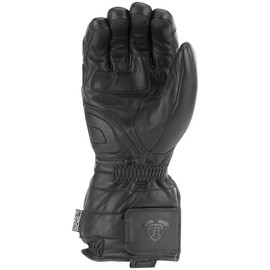 Highway 21 Radiant Heated Men's Cold Weather Motorcycle Leather Glove Waterproof Black Size Medium