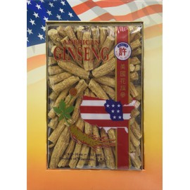 Hsu’s Ginseng SKU 121-4 | Large Prong | Cultivated American Ginseng from Marathon County, Wisconsin USA | 许氏花旗参 | 4oz box, 西洋参, B00C837R0S