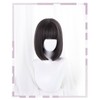 Eileen Bob Black Wig, Natural Fluffy, Women's Wig, Straight, Small