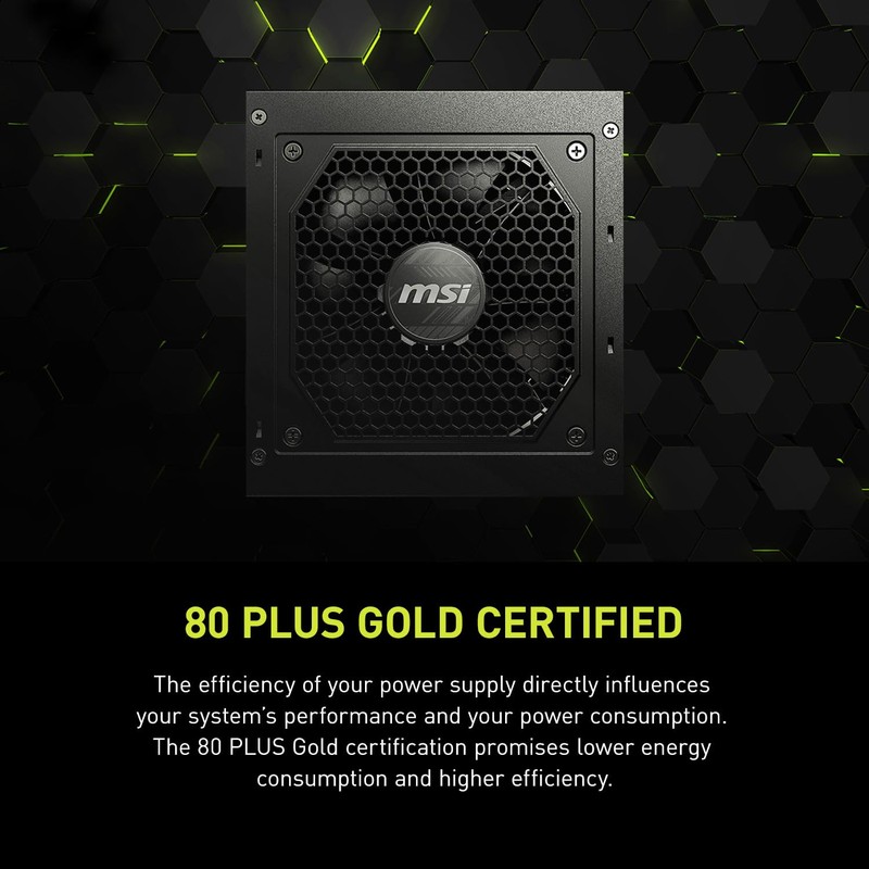 MSI MAG A850GL PCIE 5.1 & ATX 3.1 Gaming Power