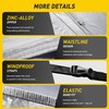 Caromop 10-Layer Waterproof Car Cover All Weather Protection (Snow, Rain,