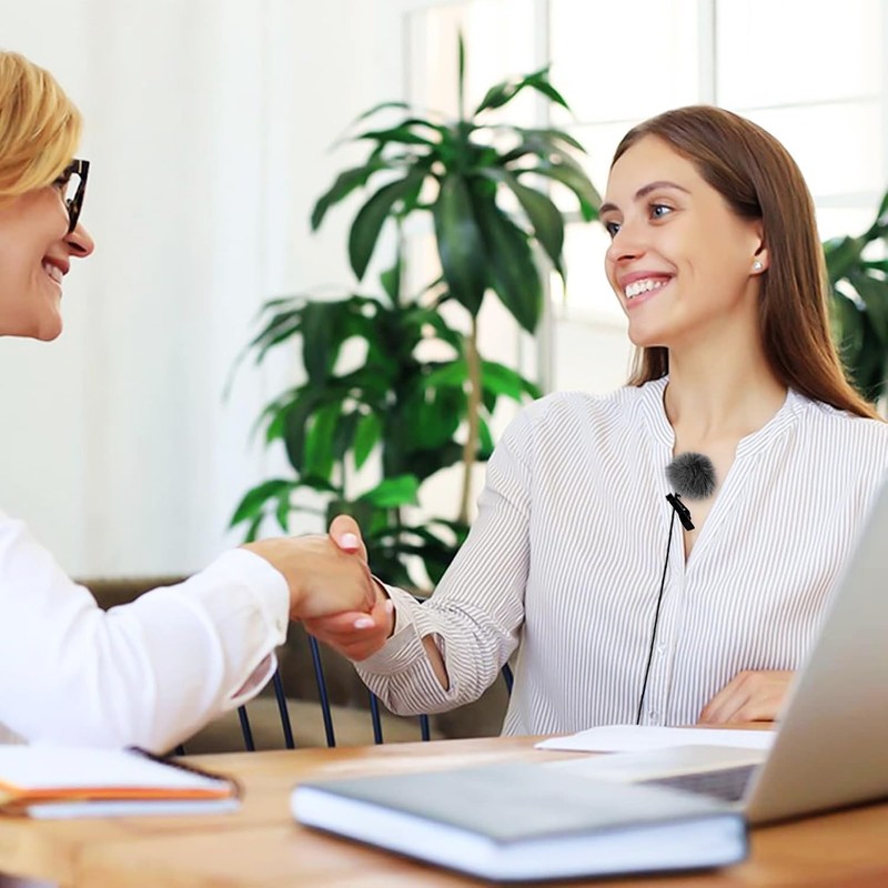 Windscreen Microphone, Hairy Windscreen, Lavalier Microphone, Pack of 2, Microphone