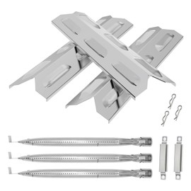 Grill Parts for Kenmore 3 Burner Grill PG-4030400LD 146.34461410 146.23678310 146.23673310 PG-A4030400LD 146.16198211 146.23676310, Heat Plate & Burner Kit for Kenmore Grill Replacement Parts