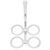 Optometry Flip, Professional Portable White Plastic Optical Flipper for Amblyopia