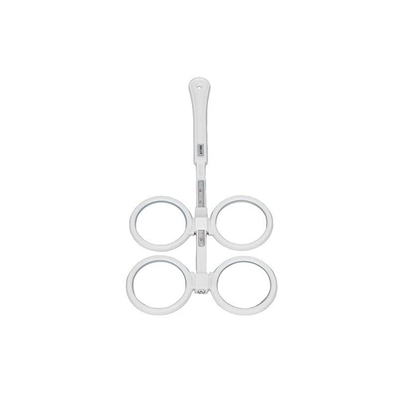 Optometry Flip, Professional Portable White Plastic Optical Flipper for Amblyopia
