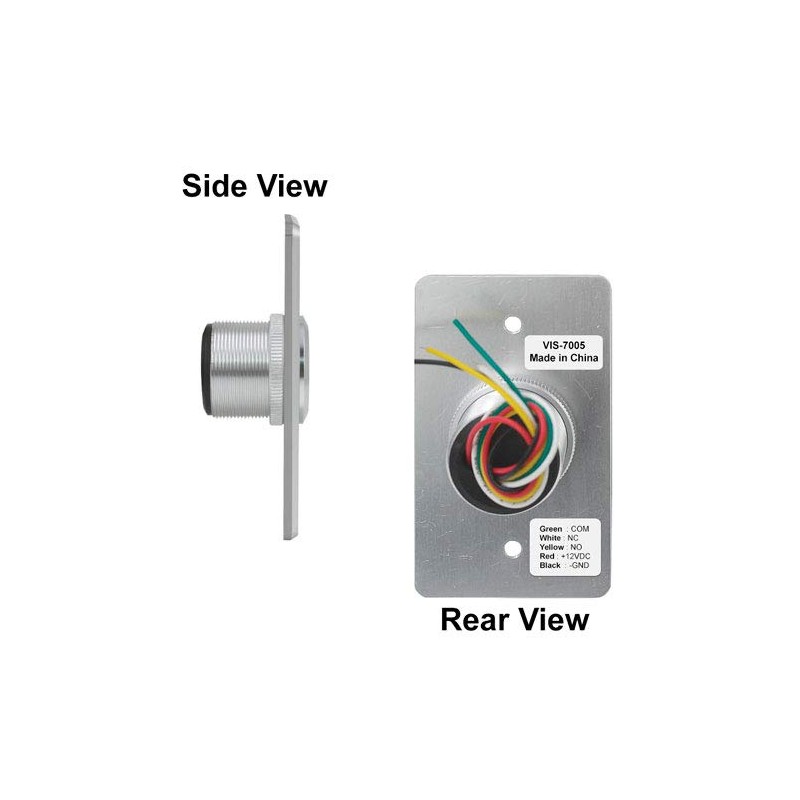 Visionis 2 Pack FPC-7516 VIS-7005 Indoor Ultra Thin Push +