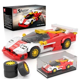 Mould King GTRLongtail Speed Champion Car Building Kits, MOC Racing Car Toys Model, Vehicle Blocks Set Suitable for Boys to Build, House Decoration Gifts for Kids and Adults (385 Pcs)