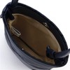 Kitamura P-0645 Smartphone Shoulder Thin Gusset Crossbody Bag, Dark Blue