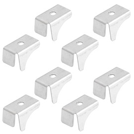 INCREWAY Shelf Clips Bracket, 8PCS Shelf Support Clips Adjustable Steel Pilaster Shelf Support Clip for Husky Garage Cabinet Inside Storage Cabinet