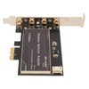 PCIe Network Adapter 2.4G 450Mbps 5G 1300Mbps 4 Antennas Standard