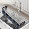 Soontrans Wall Spice Rack, 40 x 10.7 x 12.3 cm,