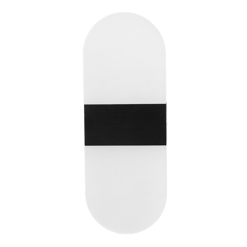 LED Wall Light Acrylic 360° Up Down 6W Warm Modern