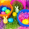 Evoio Easter Baskets for Kids, 24 Pack Plastic Easter Baskets