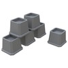 Whynonap Bed Risers 3 Inch Heavy Duty Bed Elevators, Set