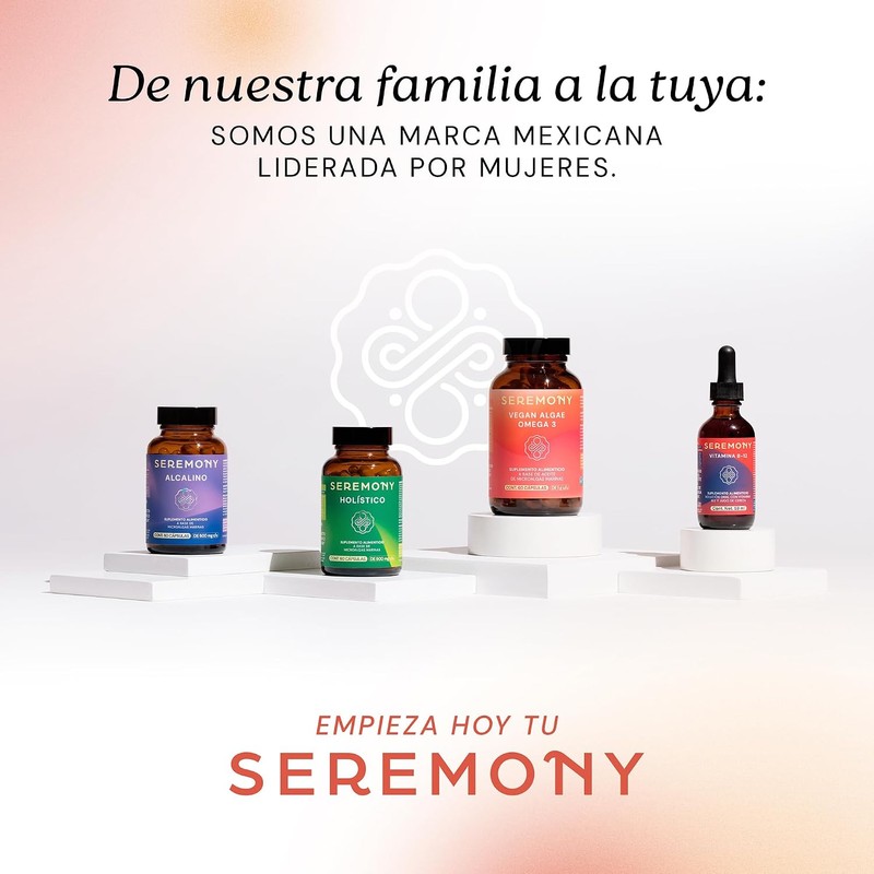 SEREMONY Vitamina B12 Metilcobalamina Sublingual Líquida en Gotas