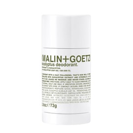 Malin + Goetz Desodorante Natural en Barra - Desodorante sin Aluminio para Mujeres y Hombres - Vegano, Sin Crueldad, Sin Parabenos - Eucalipto - 73 g