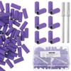 Pack of 100 Sanding Sleeves Nail Cutter 180 Sanding Sleeves