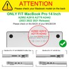 Fintie Case for MacBook Pro 14 Inch A2992 A2918 A2779