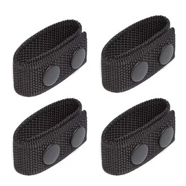 YaoooosF Double Snap Belt, Tactical Belt, Double Snap Belt, Fixed, Loop, Work Belt, Fastener, Safety Belt, Nylon Belt Keeper, Duty Gear Keeper, Outdoor Sports Belt (6.1 x 1.0 x 0.1 inches (15.5 x 2.5