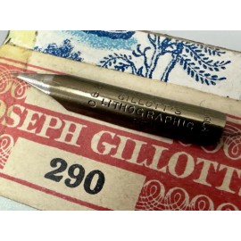 Joseph Gillott Vintage Joseph Gillott's 290 Lithographic Dip Pen Nib for Mapping & Calligraphy