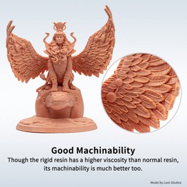 Chitu Systems Conjure Sculpt Resin,3D Printer Resin High-Detailed with Very Clear Detail Performance, Best-Resin for Miniatures and Display Pieces LCD 3D Printing(Beige,1000g)