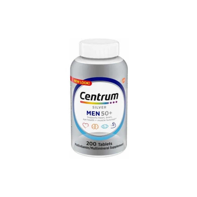 Centrum Silver Multivitaminico Hombre 50 + Sabor N/a