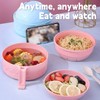 IHVATO Microwave Ramen Bowl,6-Piece Set Ramen Bowl Set,Ramen Noodle Cooker