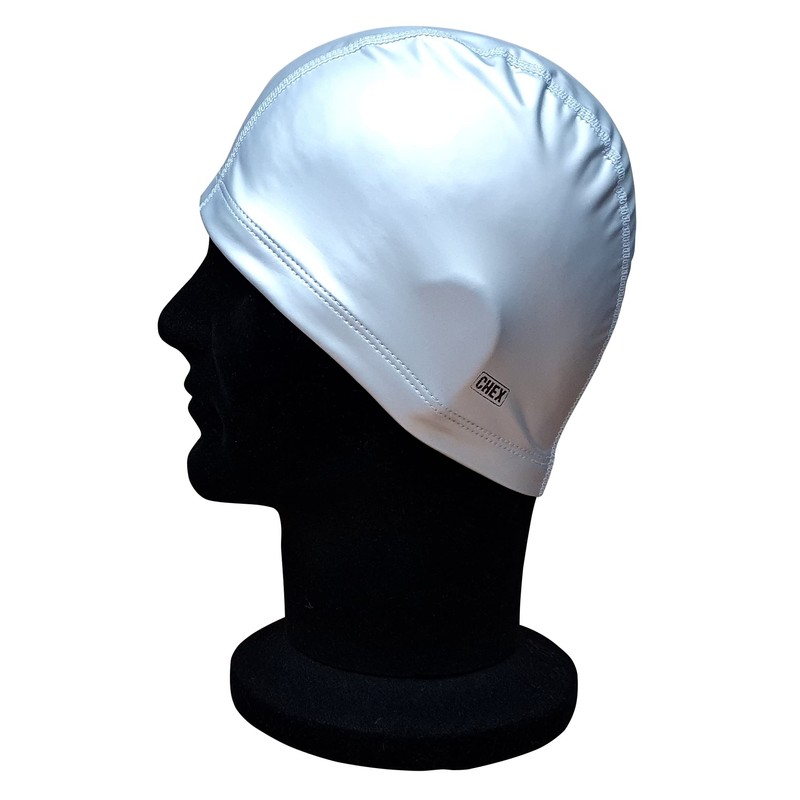 CHEX Comfortable Fit PU Swim Cap Stretchy Tear Resistant Easy