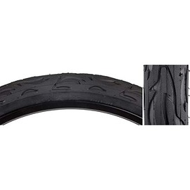 Sunlite Cruiser Flame Tires, 26" x 2.125", Black/Black