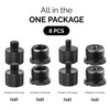 IXTECH Mic Stand Adapter Set 8 pieces Metal Microphone Stand