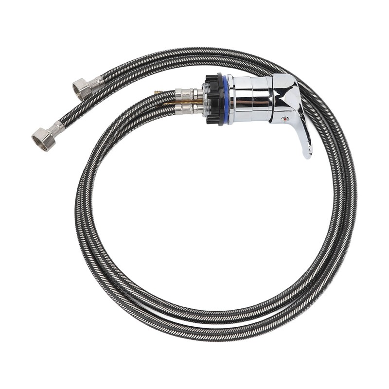 Salon Shampoo Bowl Faucet Sprayer Kit with 120cm Hose Mixing