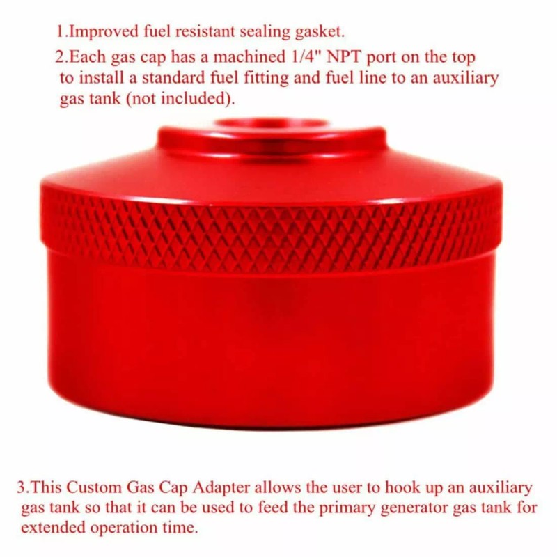 zhangh3570 For Honda Generator Extended Run Gas Cap EU2000 EU1000i