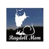Ragdoll Mom Cat Vinyl Window Decal Sticker